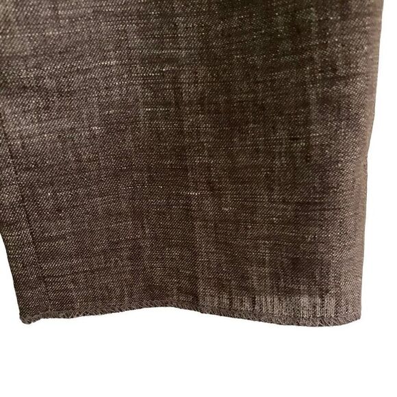 Taylor Stitch The Sheffield Trouser Mens 29 In Coco Brown Linen Unfinished NEW - Picture 13 of 16